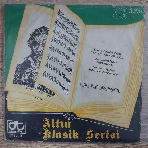 ALTIN KLASİK SERİSİ - BEETHOVEN 45LİK PLAK