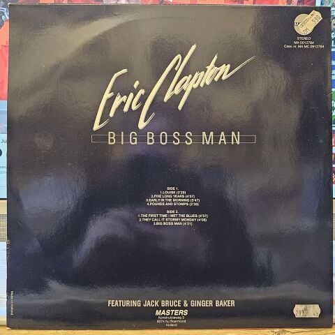 Eric Clapton Featuring Jack Bruce & Ginger Baker – Big Boss Man LP PLAK