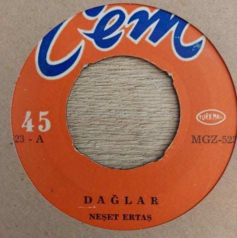 NEŞET ERTAŞ - DAĞLAR 45LİK PLAK