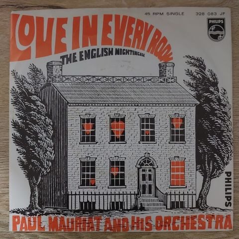Paul Mauriat And His Orchestra – Love In Every Room / The English Nightingale 45LİK PLAK