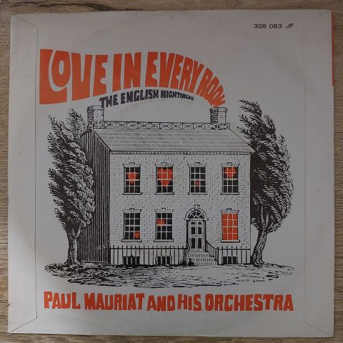 Paul Mauriat And His Orchestra – Love In Every Room / The English Nightingale 45LİK PLAK