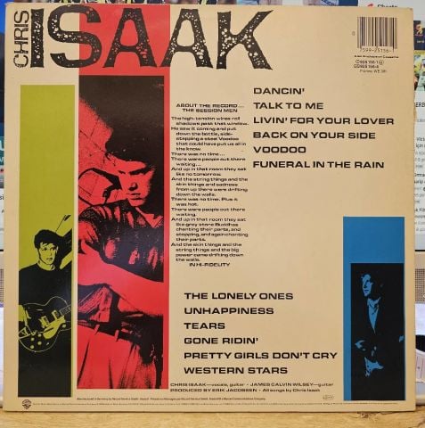 Chris Isaak – Silvertone LP PLAK