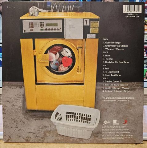 SHAKIRA - LAUNDRY SERVİCE COLOURED LP PLAK
