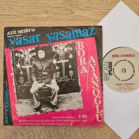 Bora Ayanoğlu – Yaşar Yaşamaz 45LİK PLAK