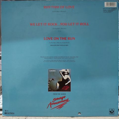 Scorpions – Rhythm Of Love LP PLAK