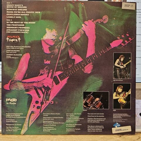 Mama's Boys – Mama's Boys LP PLAK