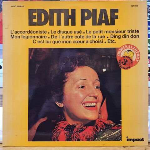 Edith Piaf – Edith Piaf LP PLAK