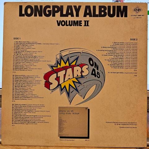 Stars On 45 – Longplay Album Volume II LP PLAK