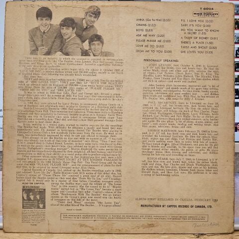 The Beatles – Twist And Shout LP PLAK