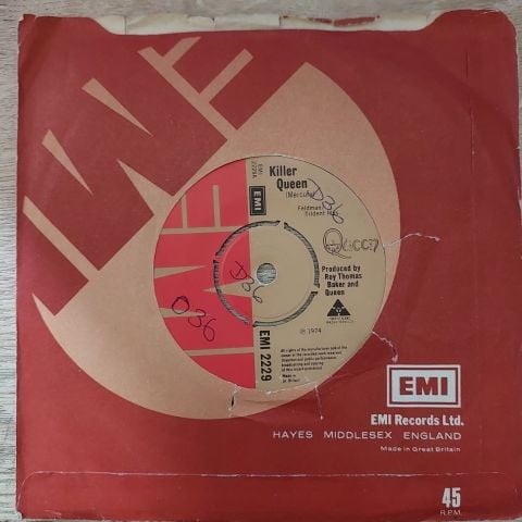 Queen – Killer Queen / Flick Of The Wrist 45LİK PLAK