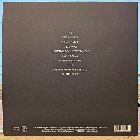 Cigarettes After Sex – X's LP PLAK