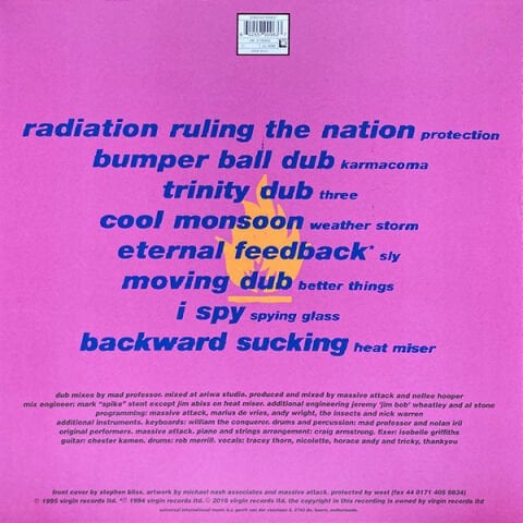 Massive Attack V Mad Professor – No Protection LP PLAK