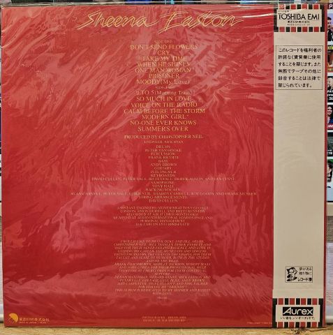 Sheena Easton – Take My Time LP PLAK