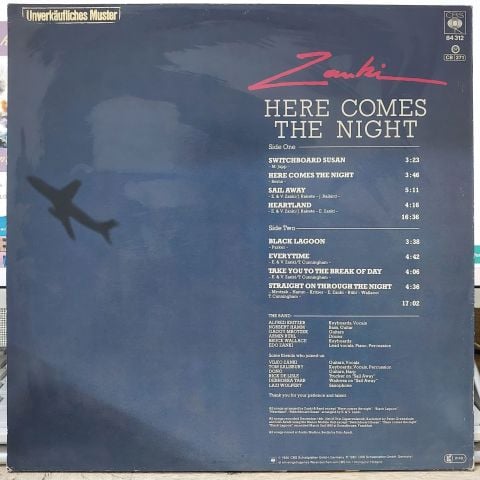 Zanki – Here Comes The Night LP PLAK