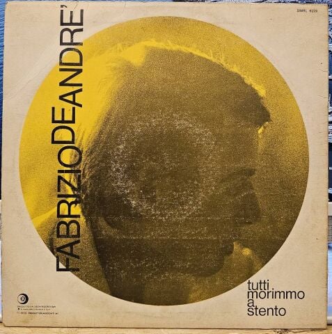 Fabrizio De Andre' – Tutti Morimmo A Stento LP PLAK