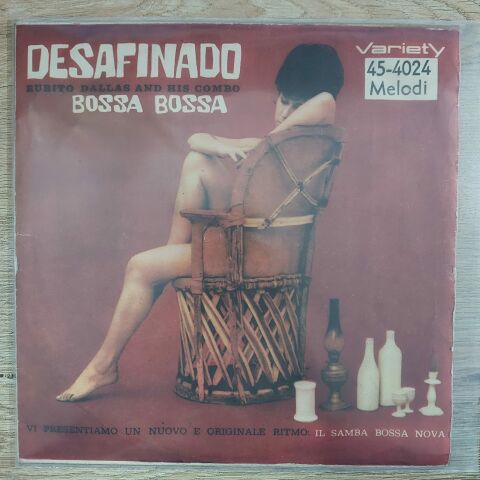 Rubito Dallas And His Combo – Desafinado / Bossa Bossa 45LİK PLAK