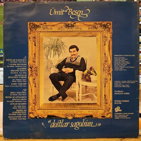 Ümit Besen – Dostlar Sağolsun LP PLAK