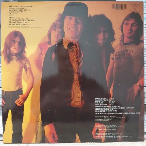 AC/DC – Powerage LP PLAK