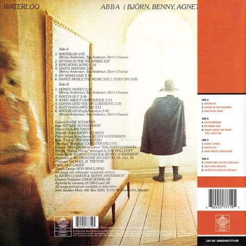 ABBA (Björn, Benny, Agnetha & Frida) – Waterloo LP PLAK