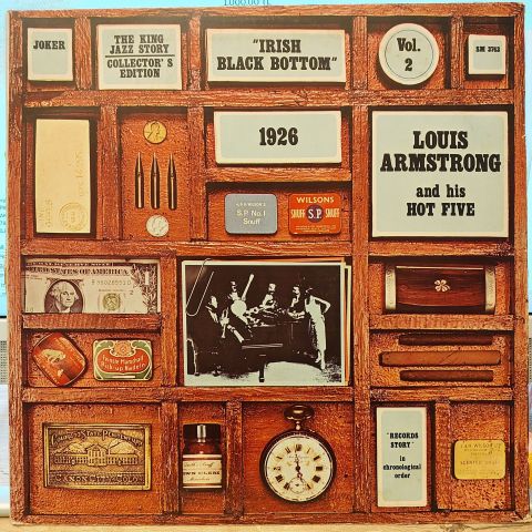Louis Armstrong And His Hot Five – Irish Black Bottom 1926 LP PLAK