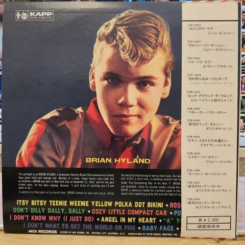 Brian Hyland – The Bashful Blond LP PLAK