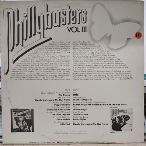 Various – Phillybusters Vol III LP PLAK