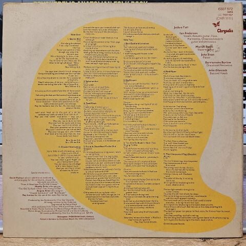 Jethro Tull – Too Old To Rock 'N' Roll: Too Young To Die LP PLAK