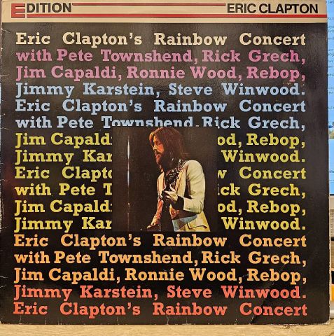 Eric Clapton – Eric Clapton's Rainbow Concert LP PLAK
