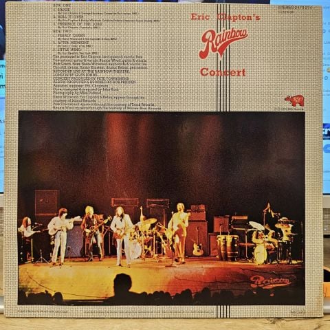 Eric Clapton – Eric Clapton's Rainbow Concert LP PLAK