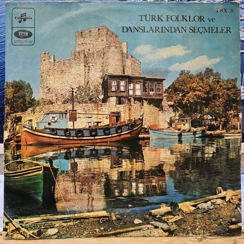 Tülin Çelik, Seha Okuş, Mehlika Aktok-Kaşgarlı, Talip Özkan, Şahin Gültekin, Hasan Mutlucan, Adnan Ataman, Tuncer İnan, Ateş Köroğlu, Hamdi Özbay, Yücel Paşmakçı – Türk Folklor ve Danslarından Seçmeler LP PLAK