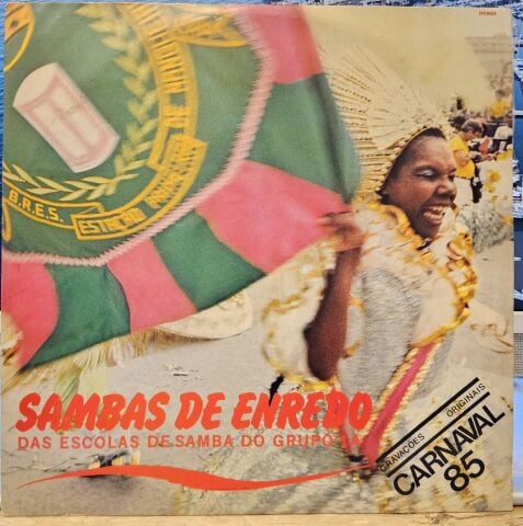 Various – Sambas De Enredo Das Escolas De Samba Do Grupo 1A - Carnaval 85 LP PLAK
