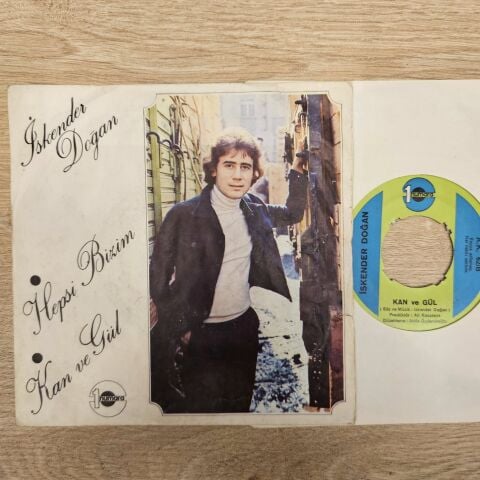 İskender Doğan – Hepsi Bizim / Kan Ve Gül 45LİK PLAK