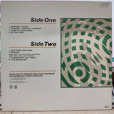 Genesis – Invisible Touch LP PLAK