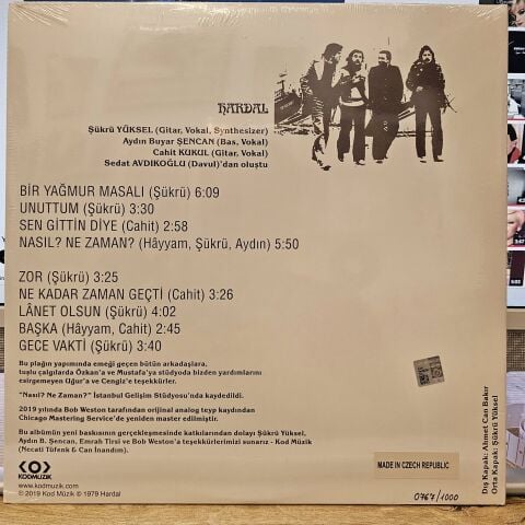 Hardal – Nasıl? Ne Zaman LP PLAK