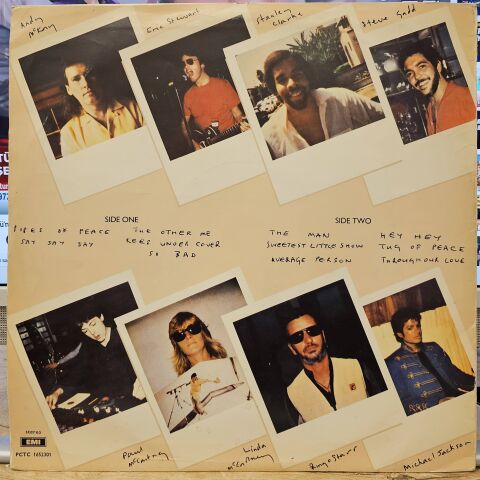 Paul McCartney – Pipes Of Peace LP PLAK