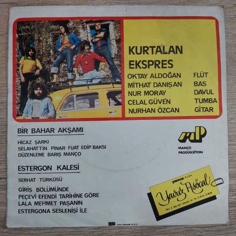 BARIŞ MANÇO - BİR BAHAR AKŞAMI 45LİK PLAK