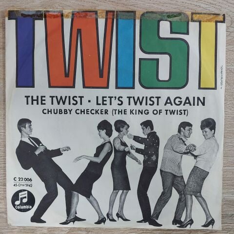 Chubby Checker (The King Of Twist)* – Twist (The Twist • Let's Twist 45LİK PLAK