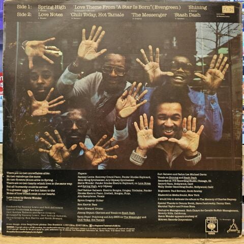 Ramsey Lewis – Love Notes LP PLAK