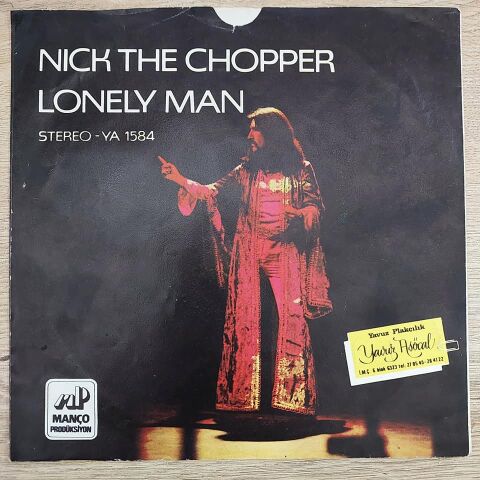 BARIŞ MANÇO NİCK THE CHOPPER 45LİK PLAK