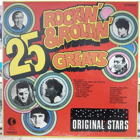 Various – 25 Rockin' & Rollin' Greats LP PLAK