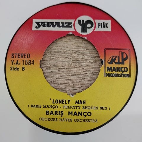 BARIŞ MANÇO NİCK THE CHOPPER 45LİK PLAK