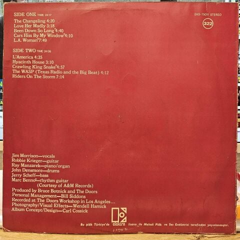 Doors – L.A. Woman LP PLAK