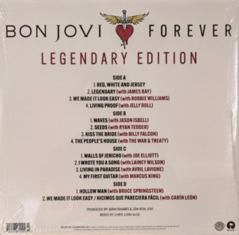 Bon Jovi – Forever: Legendary Edition LP PLAK