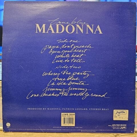 Madonna – True Blue LP PLAK