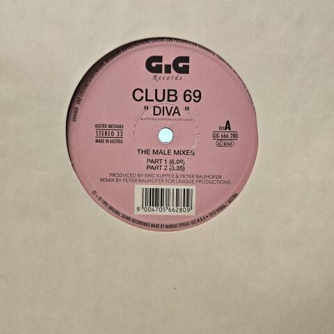 Club 69 – Diva (The Male Mixes) LP PLAK