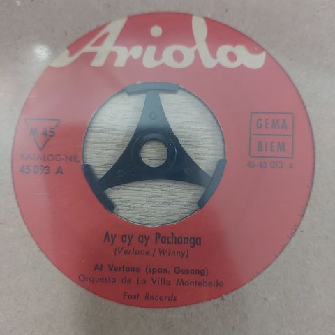 Al Verlane – Ay Ay Ay Pachanga 45LİK PLAK