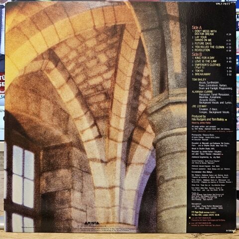 Thompson Twins – Here's To Future Days LP PLAK