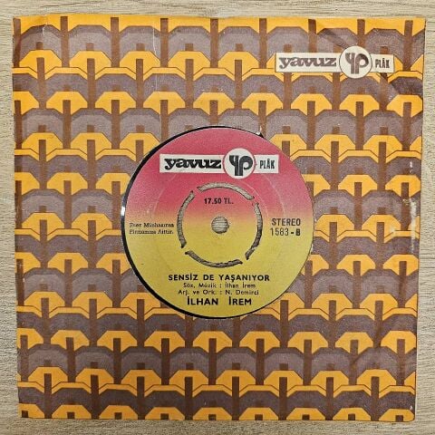 İlhan İrem – Son Selam / Sensiz De Yaşanıyor 45LİK PLAK