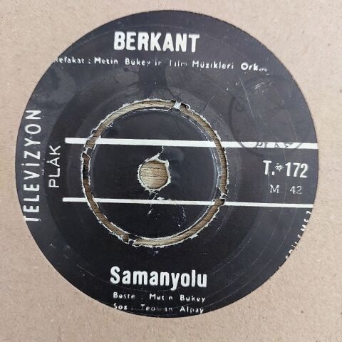 Berkant – Samanyolu / Özledim Seni 45LİK PLAK