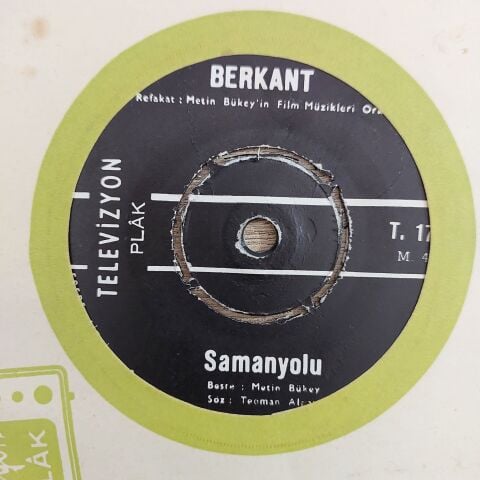 Berkant – Samanyolu / Özledim Seni 45LİK PLAK